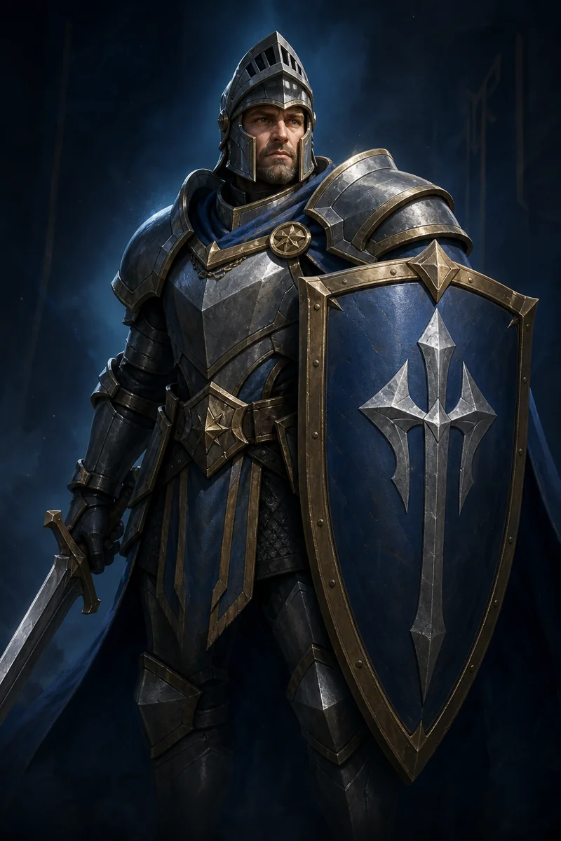 Garran (Ironward) illustrated champion selection portrait